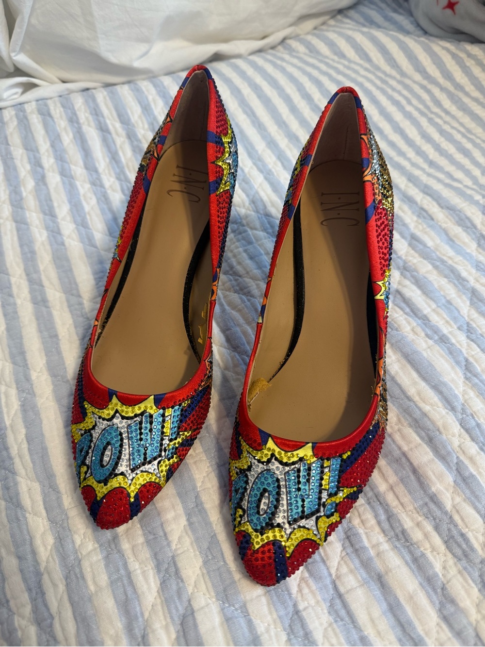 INC bling pumps!